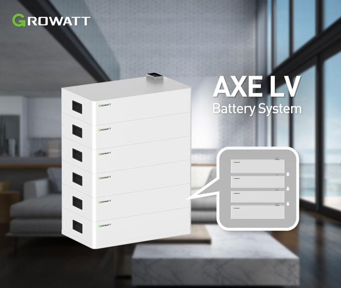 Growatt lança bateria para sistemas residenciais