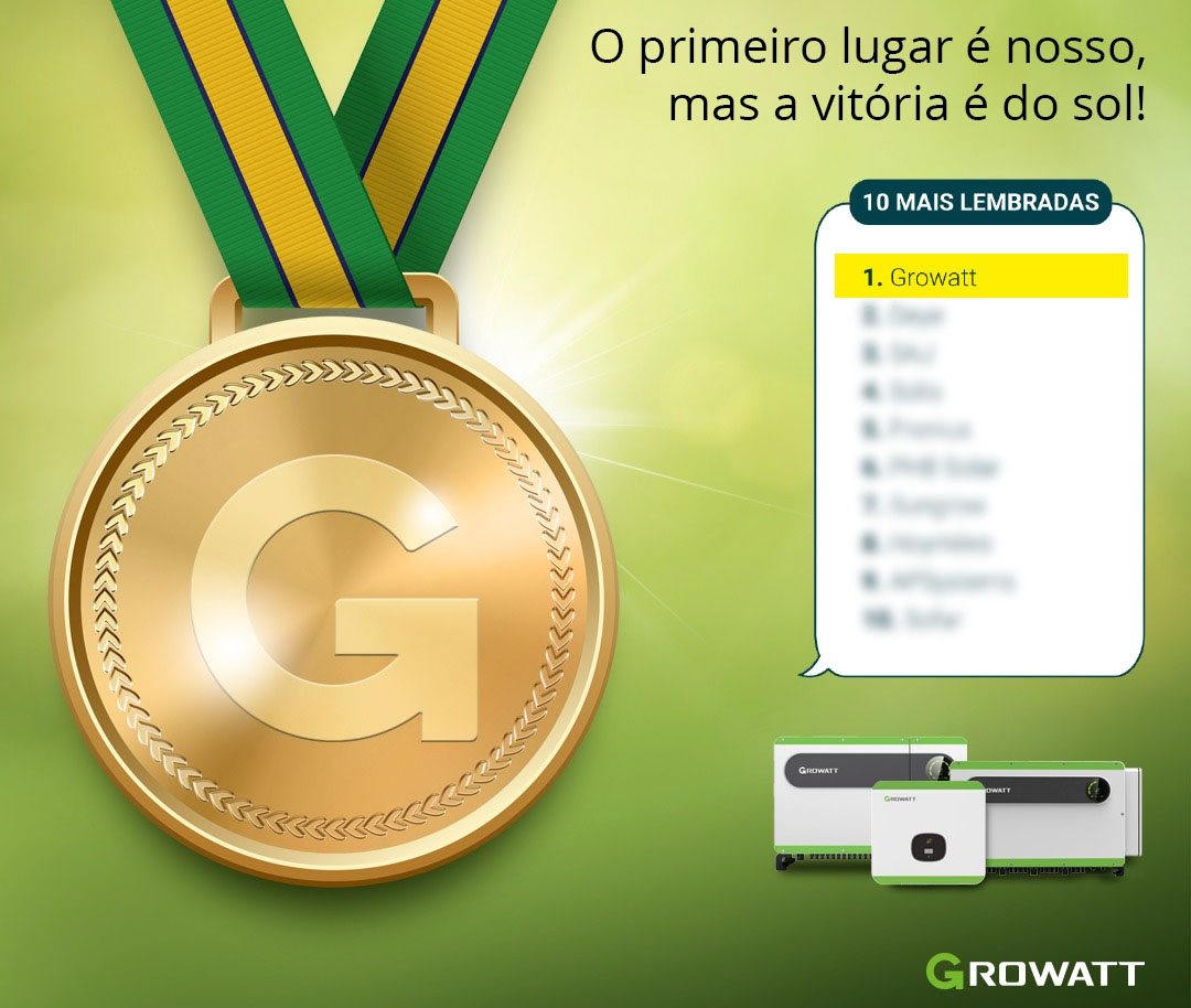 Growatt é a marca de inversores mais lembrada pelos integradores, aponta Greener.jpg